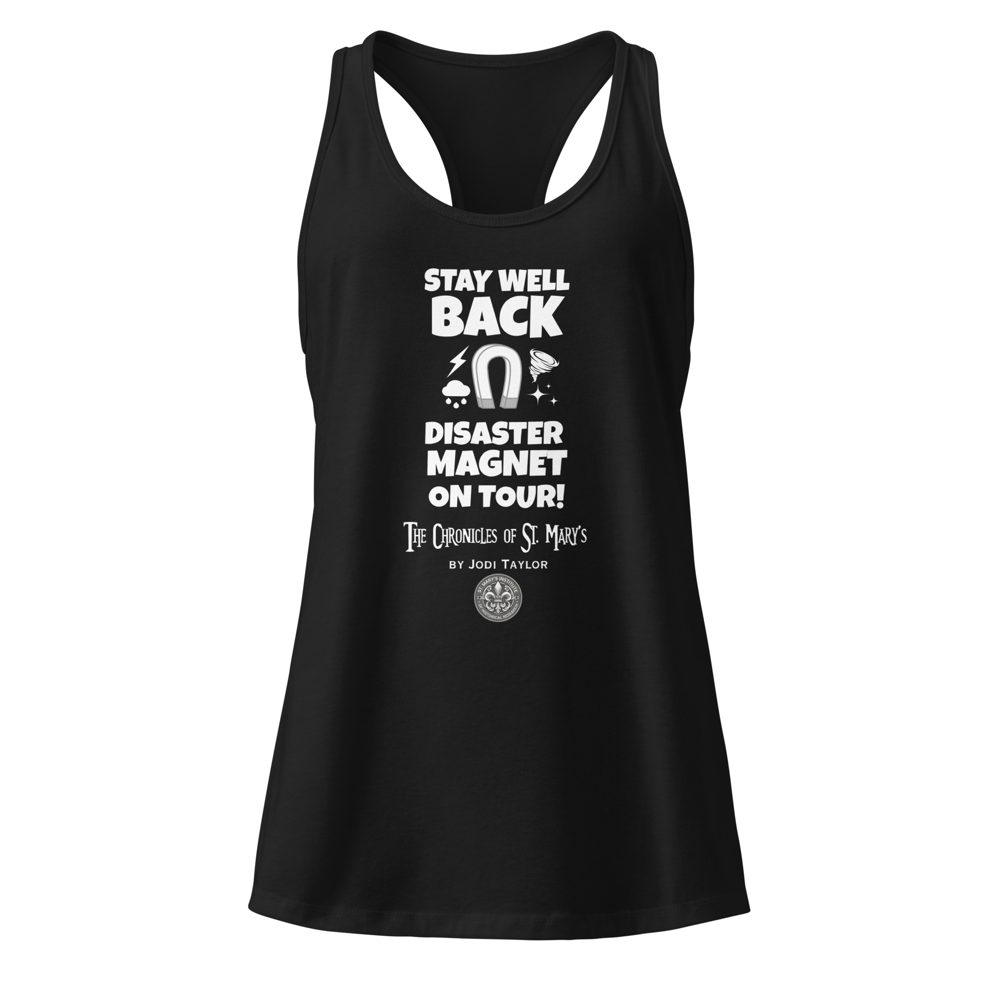 DM on Tour - Women’s fitted racerback tank top