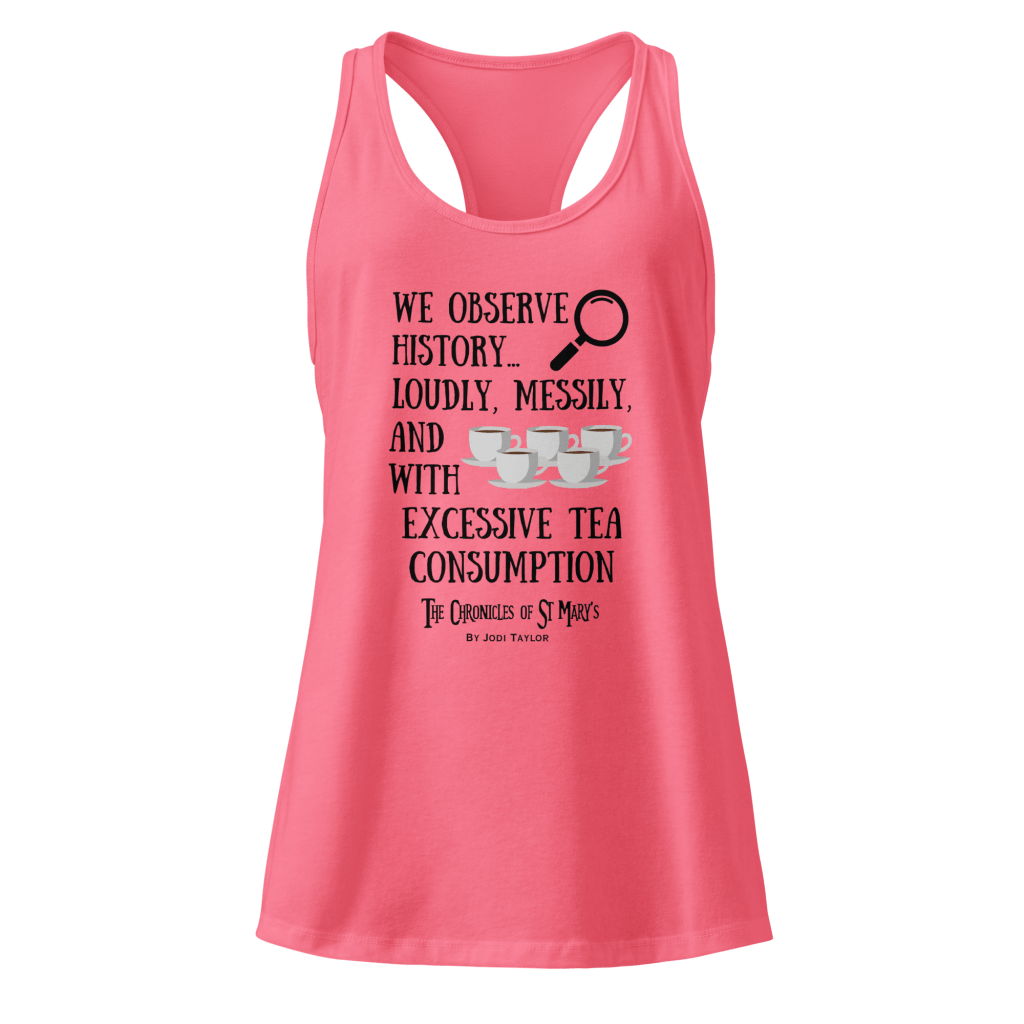 We Observe History - Women’s fitted racerback tank top