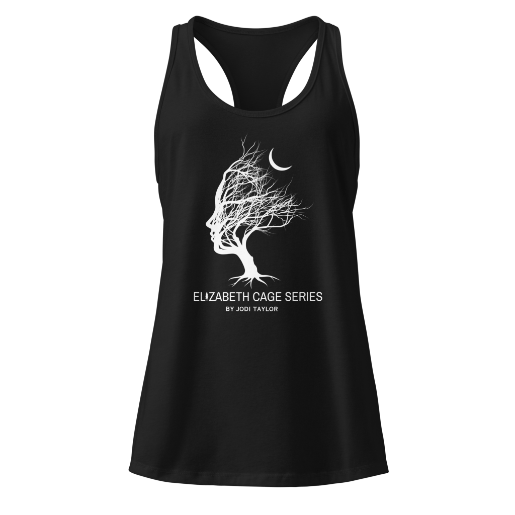 Elizabeth Cage Series - Women’s fitted racerback tank top up to 2XL