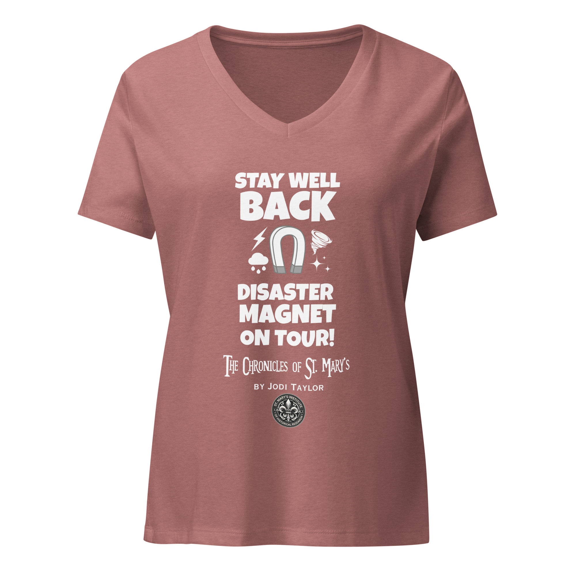 DM On Tour - Women’s relaxed v-neck t-shirt up to 2XL - Image 7