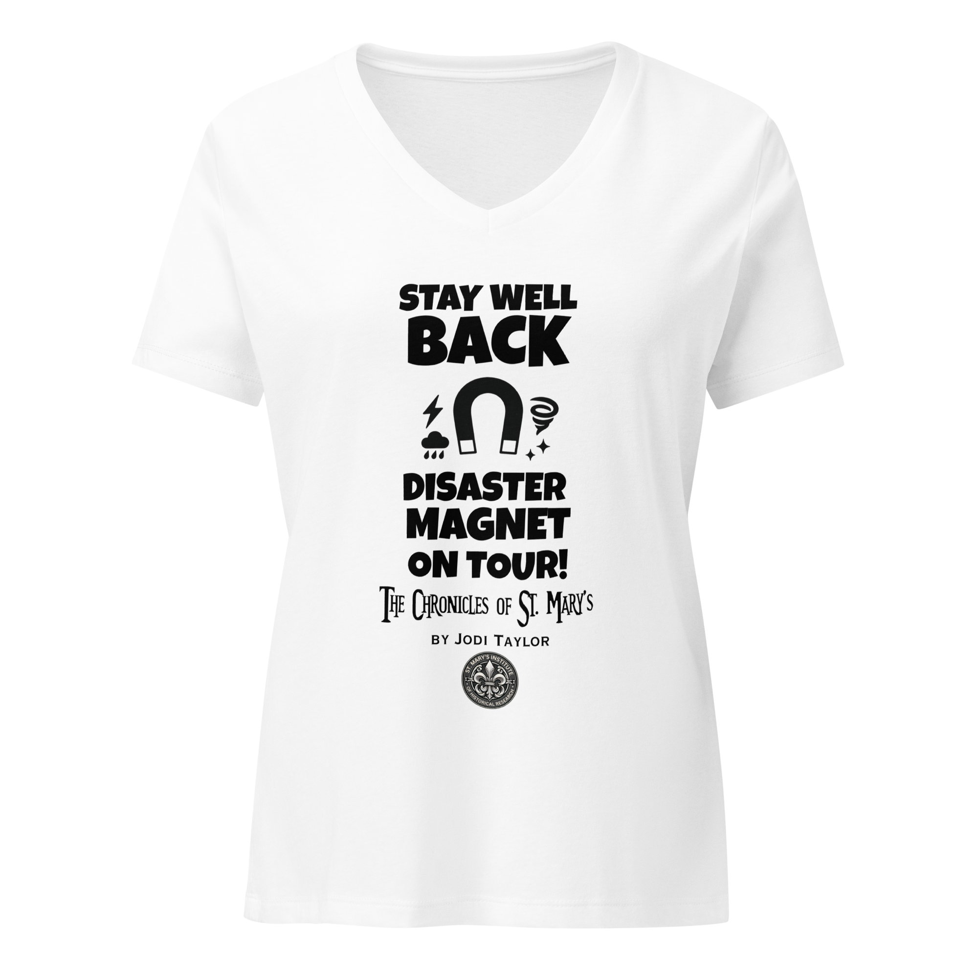 DM On Tour - Women’s relaxed v-neck t-shirt up to 2XL - Image 8